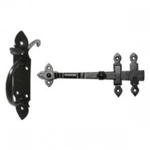 Kirkpatrick - Suffolk Latch Set 1684 - Black