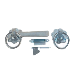 6" Plain Ring Gate Latch - BZP