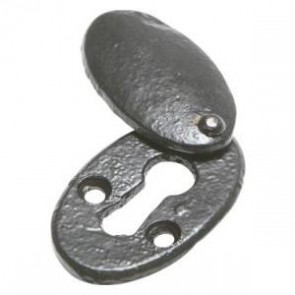 Kirkpatrick - Oval Covered Escutcheon 3045 - Black