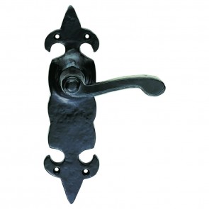 Fleur De Lys Handle Set - Black 