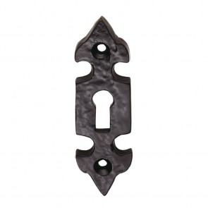 Ludlow - Fleur De Lus Escutcheon - Black