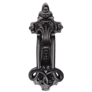 Ludlow - Ornate Door Knocker - Black