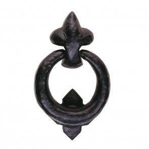 Ludlow - Ring Door Knocker - Black