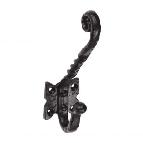 Ludlow - Hat & Coat Hook - Black