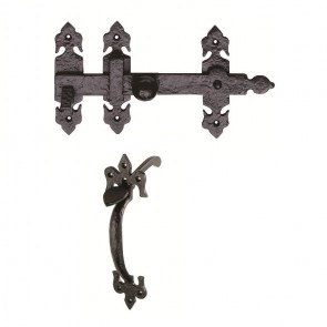 Ludlow - 8" Suffolk Thumb Latch - Powder Coated 