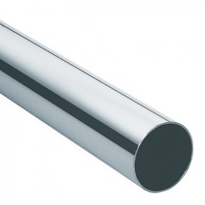 Wardrobe Tube - 870mm - Chrome Plated