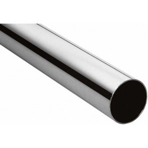 Straight railing tube, ø 38 mm