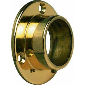 Wall flange socket, for ø 38 mm tubes