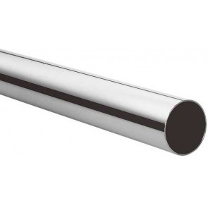 Straight railing tube, ø 38 mm