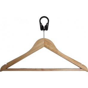 Anti theft coat hanger