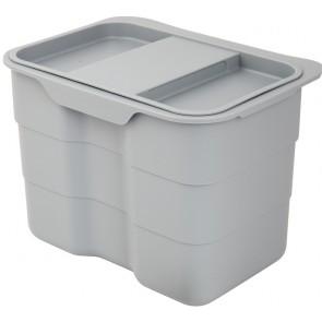 Ninka BioBin Waste Container Grey 4.2L