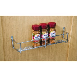 One Tier Spice Rack 400mm cc x 55mm (D) x 60mm (H)