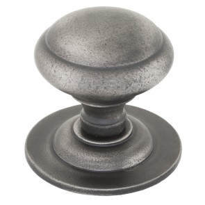 Centre Door Knob - Antique Pewter 