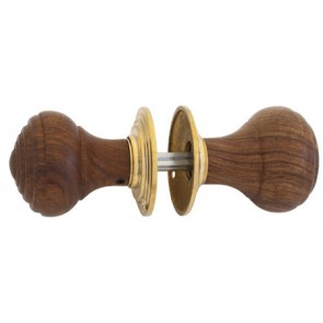 Ringed Knob Set - Rosewood