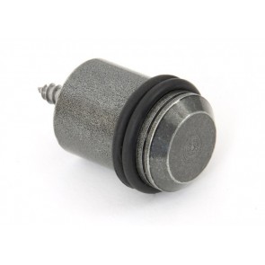 Floor Mounted Door Stop - Pewter 