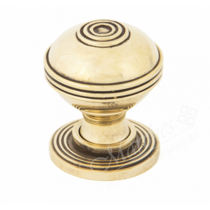 Prestbury Cupboard Knob - Aged Brass