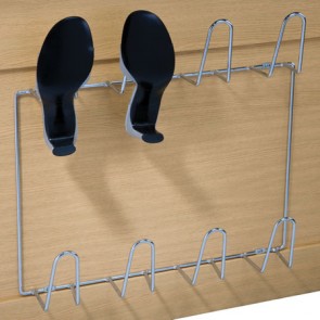 Shoe Rack Double 400mm Chr