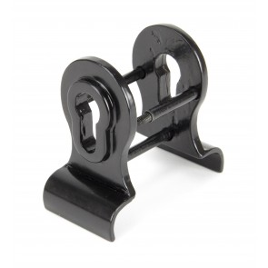 Euro Door Pull 50mm (Back to Back fixings) - Black