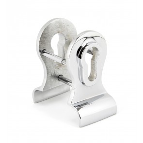 Euro Door Pull 50mm (Back to Back fixings) - Polished Chrome