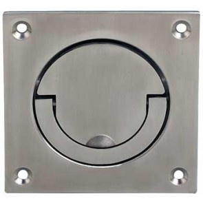 Sq Court Flush Ring Handle Snp