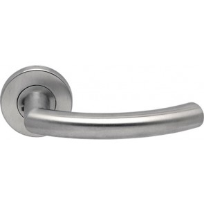 Champ Shaped Lever Handle On Rose