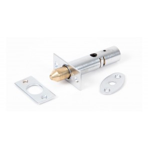 Satin Chrome Security Door Bolt