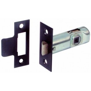 Tubular Latch Black 64mm