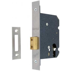 Modular cylinder deadlock case, 45/57 mm backset