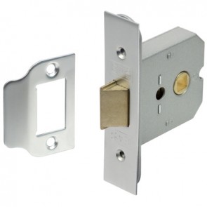 Mortice box latch, 44 mm backset, 64 mm case size