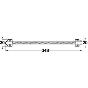 Door Loop Surface 348mm