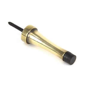 Projection Door Stop - Aged Brass 