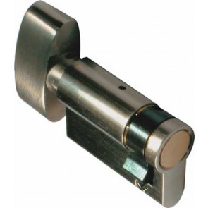 Half cylinder with thumbturn