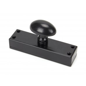 Additional External Knob for Cremone Bolt - Black