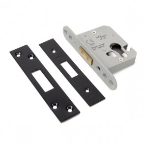 Black 2½" Euro Profile Dead Lock
