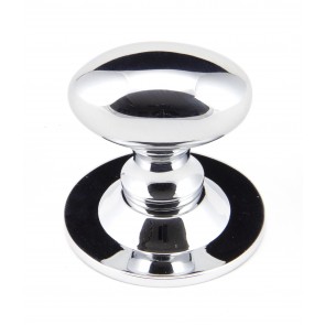 Oval Cabinet Knobs - Polished Chrome