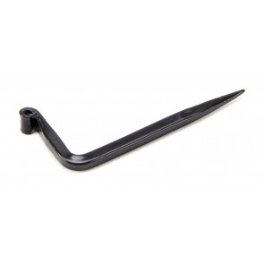 L Hook - Black - Various Sizes