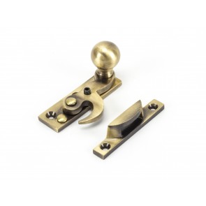 Ball Hook Fastener Locking - Antique Brass