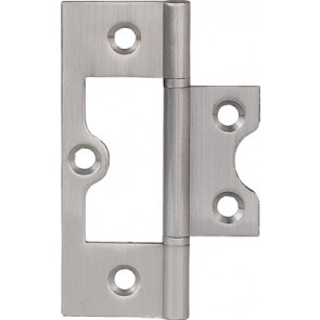 Flush hinge, 75 x 46 mm