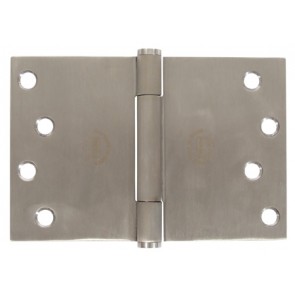 Stainless steel, 3 knuckle, traditional bearing, projection hinge, 102 x 152 mm