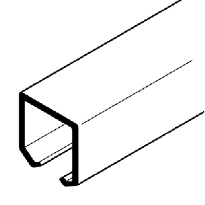 Straightaway 100 top track, 30 x 30 mm