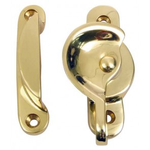 Sash fastener, fitch pattern