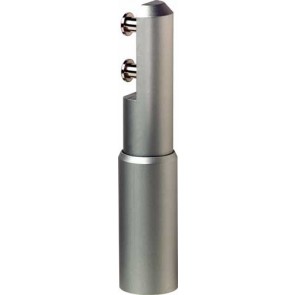 Partition support leg, adjustable