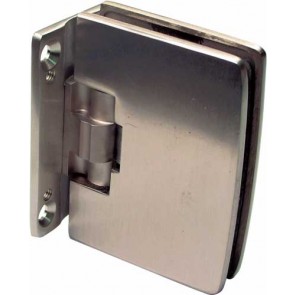 Automatic glass door hinge