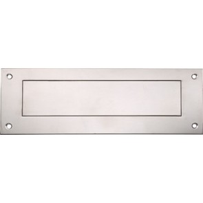 Interior flap, stainless steel, 330 x 110 mm