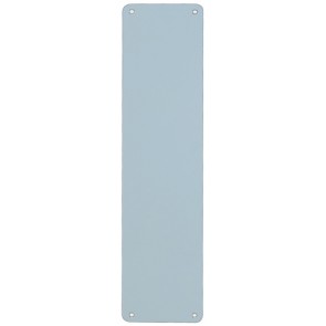 Push plate, satin stainless steel