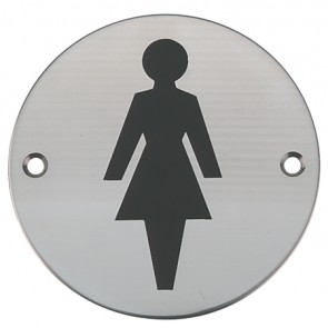 Female WC graphic sign