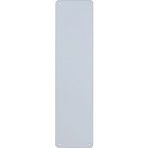 Push plate, various sizes, aluminium