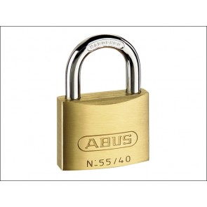 55/25 25mm Brass Padlock Carded