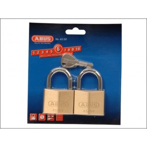 65/50 50mm Brass Padlock Carded