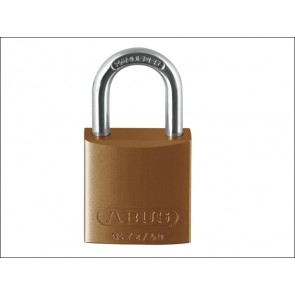 72/40 40mm Aluminium Padlock Orange Keyed Alike TT02767